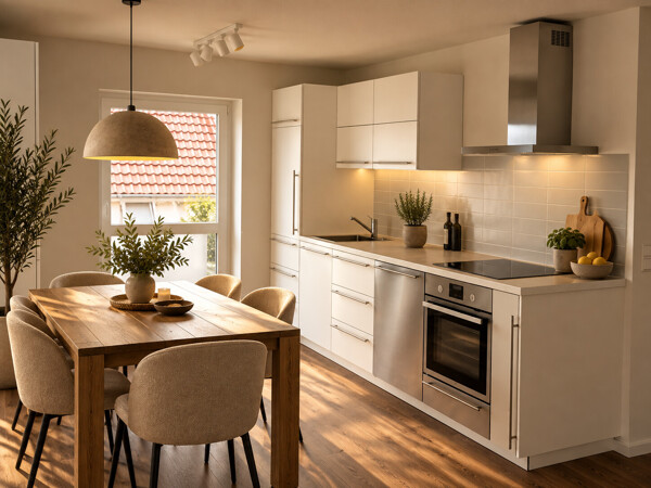 Etagenwohnung möbliert