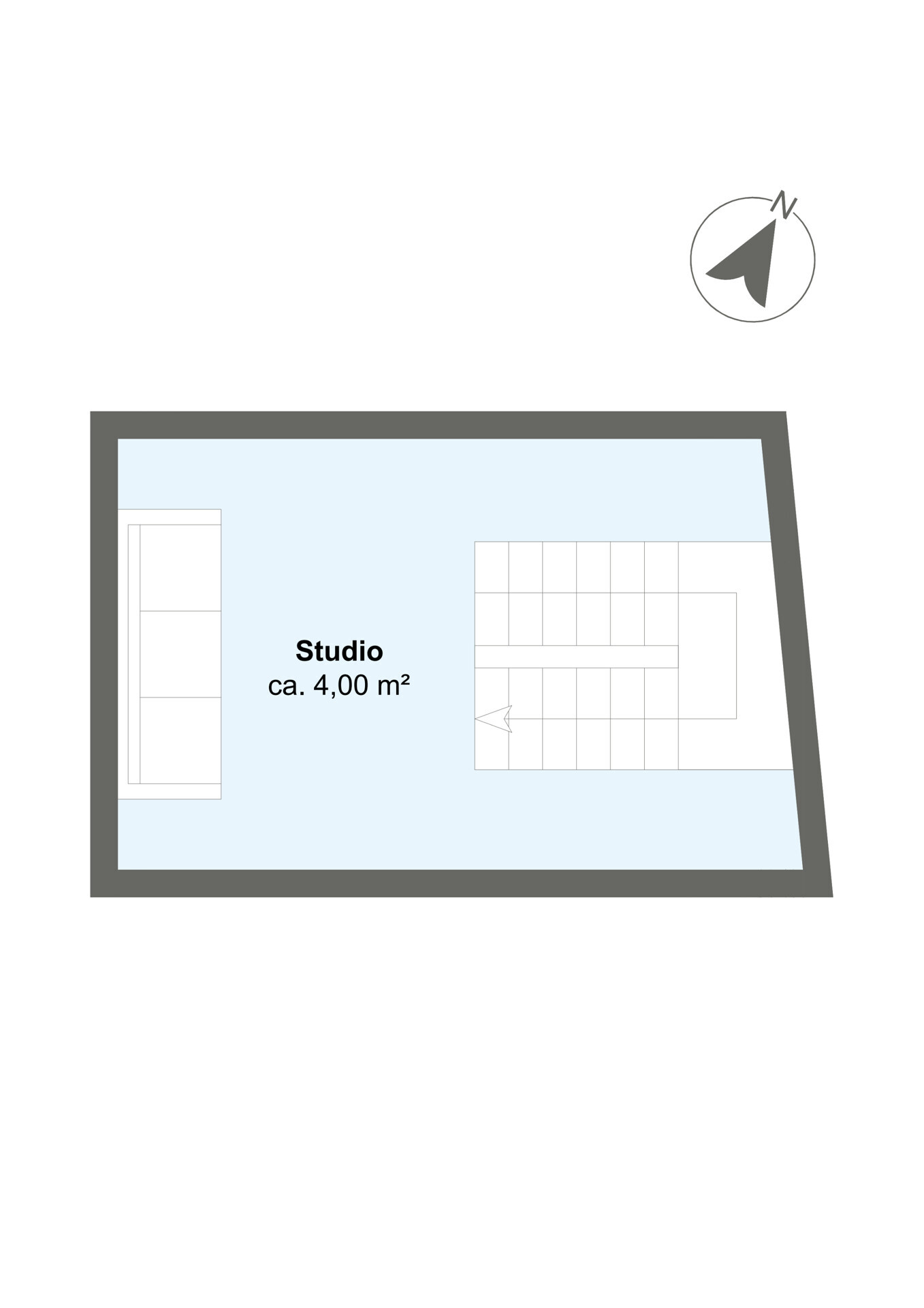 Maisonettwohnung B Grundriss Studio
