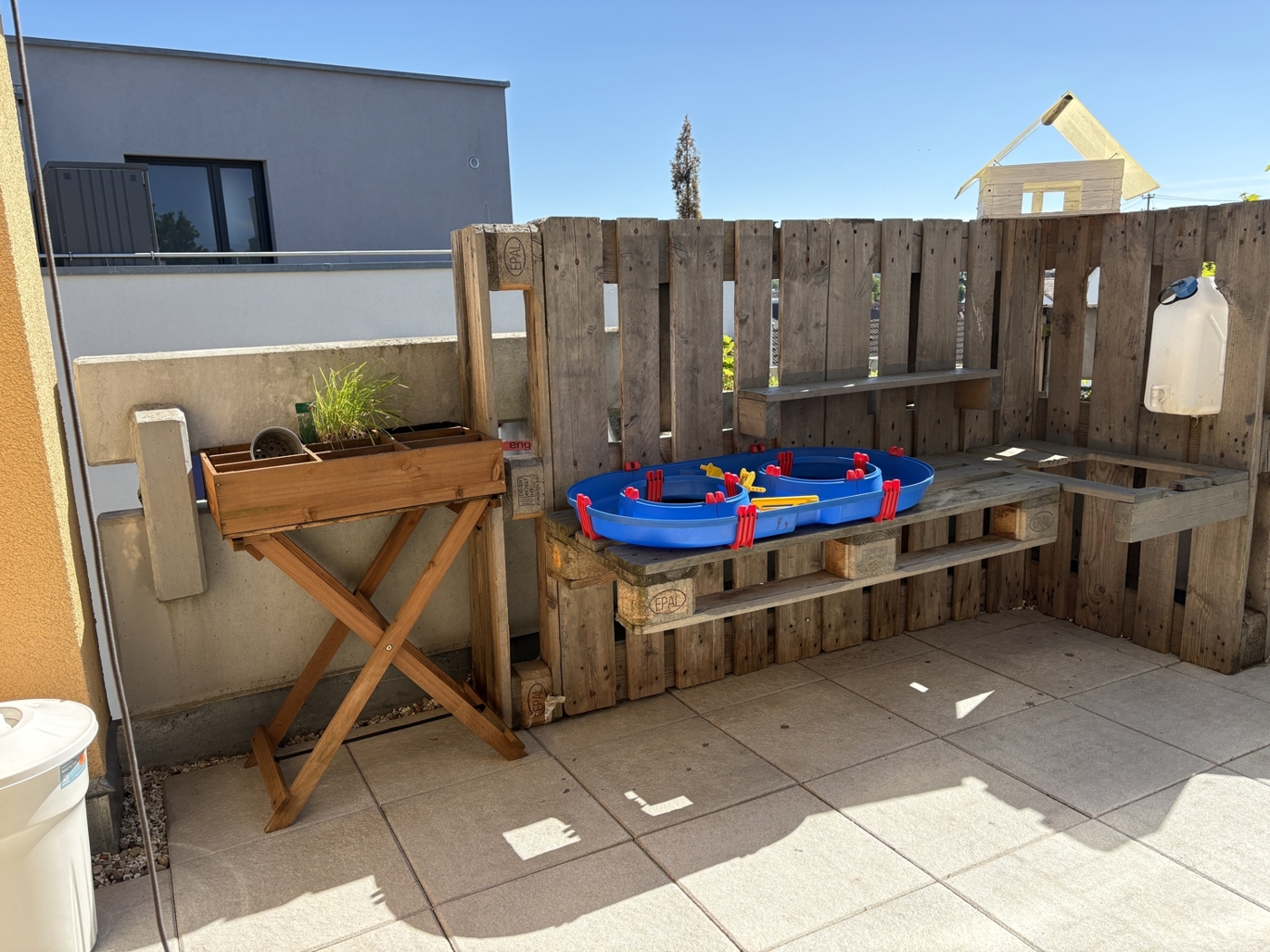 Balkon  vor dem Schlafzimmer