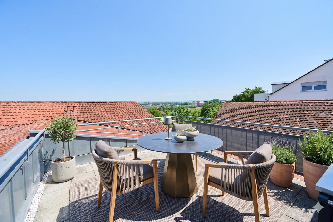 Dachterrasse - so könnte sie aussehen