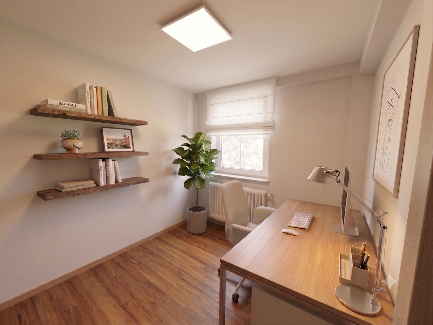 So könnte Ihr Arbeitszimmer aussehen