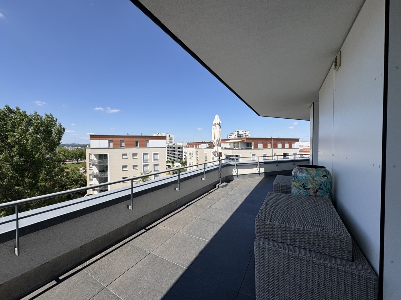 Ausblick Terrasse