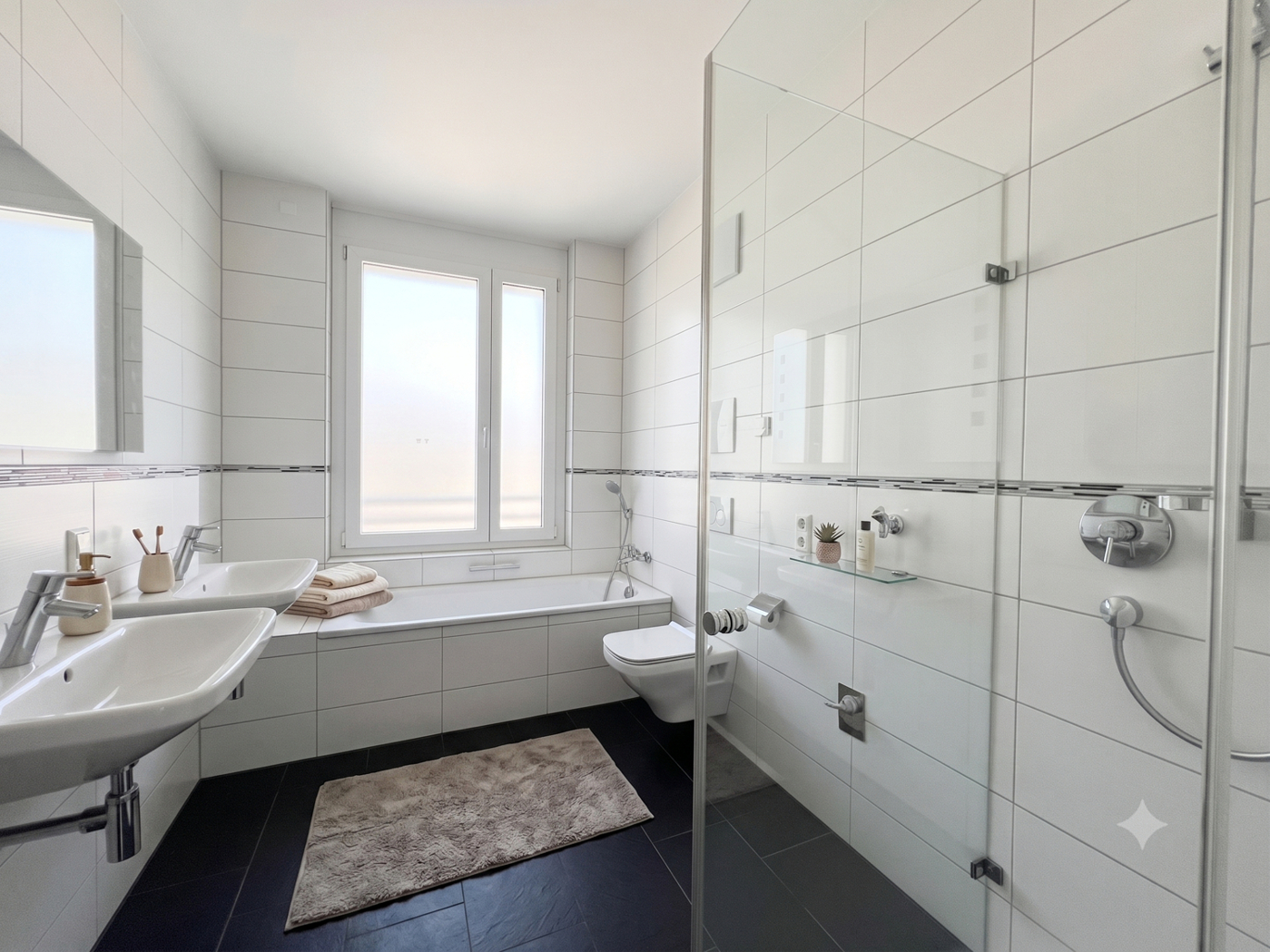 Gestaltungsbeispiel Badezimmer 
