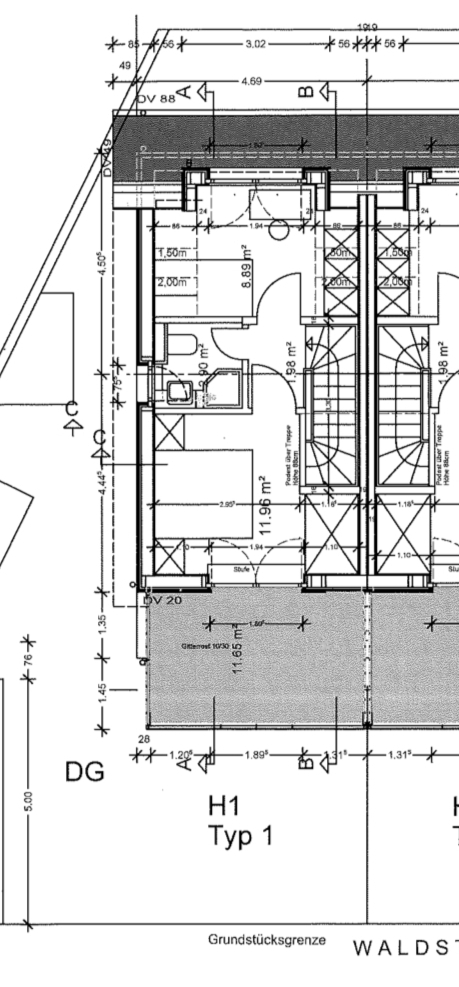 Grundriss Dachgeschoss