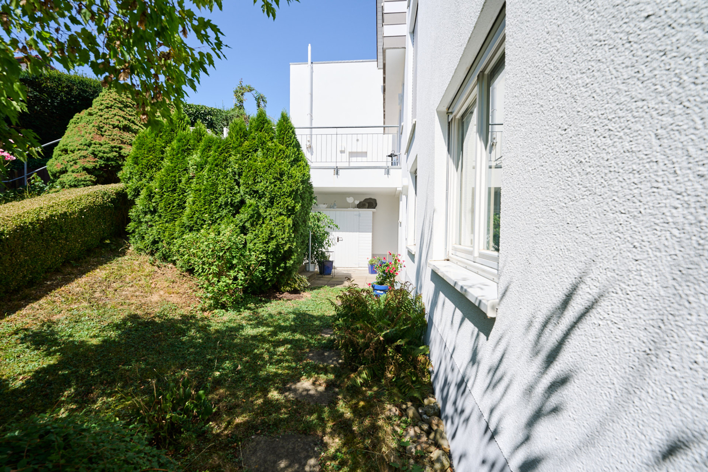 seitlicher Garten 