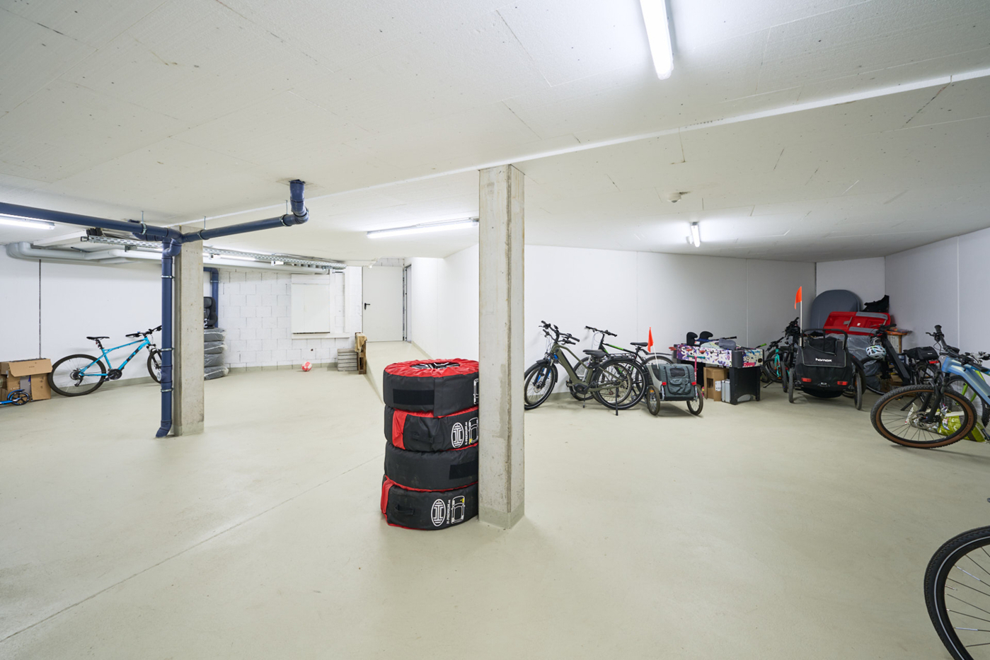 Fahrrad- und Lagerungskeller