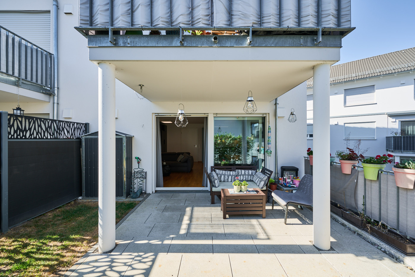 Terasse und Gartenbereich