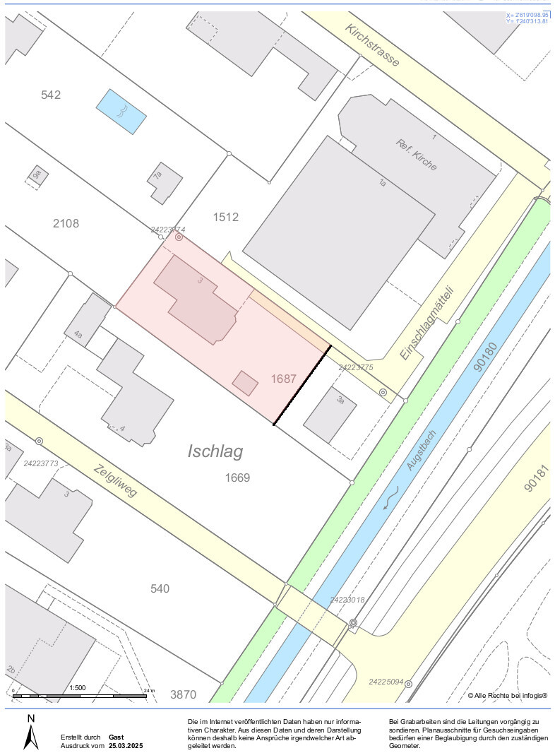 Situationsplan Iten Balsthal-Wohnhaus