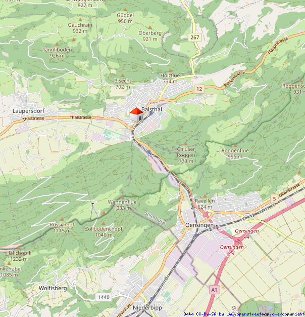 Lage in der Region