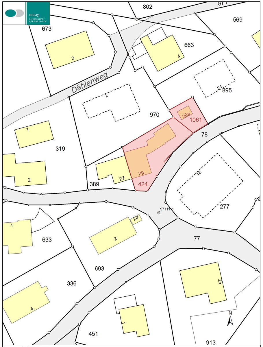 Situationsplan Attiswil Bild
