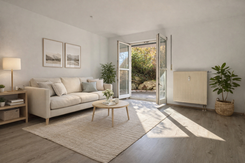 Wohnzimmer visualisiert 