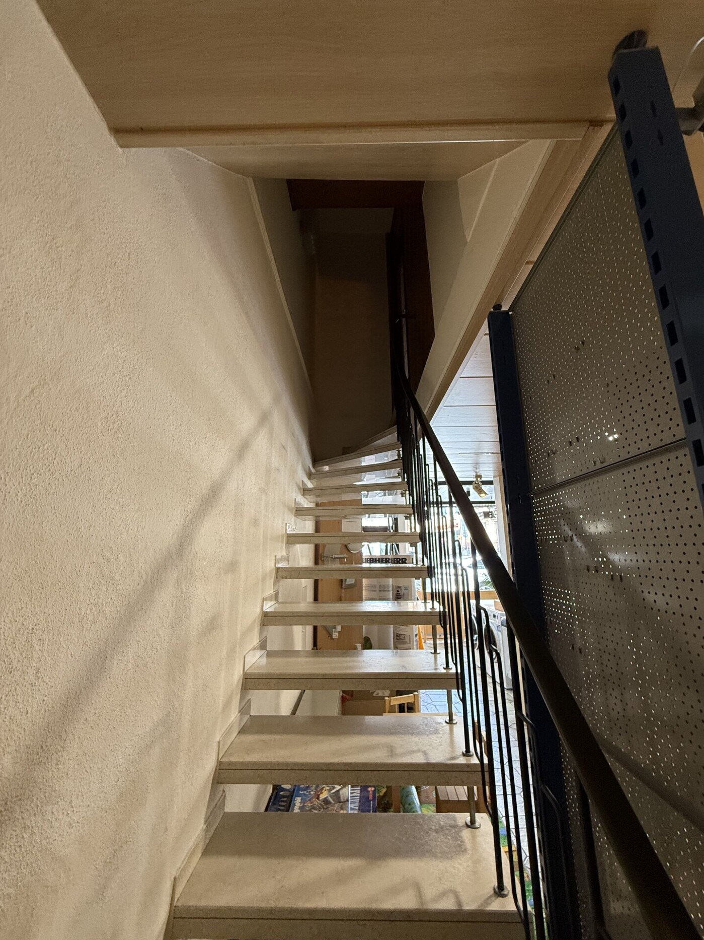 Treppe Gewerbe zu Wohnraum