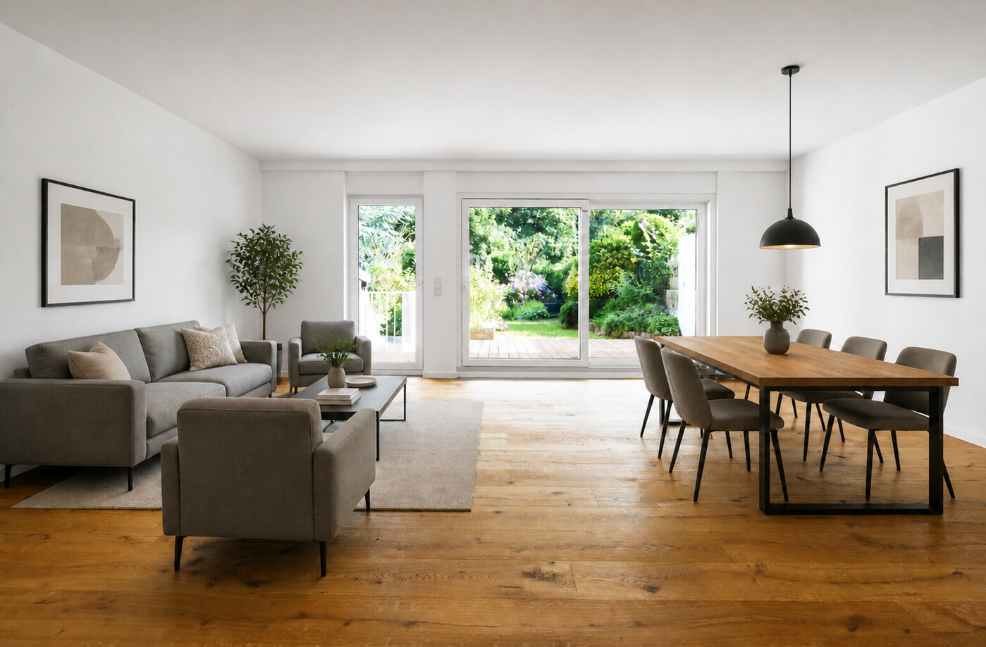 EG_Wohnzimmer mit Möbel