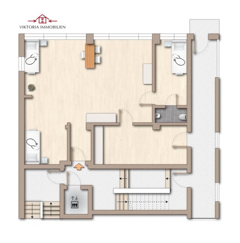 M204 Grundriss als Praxis
