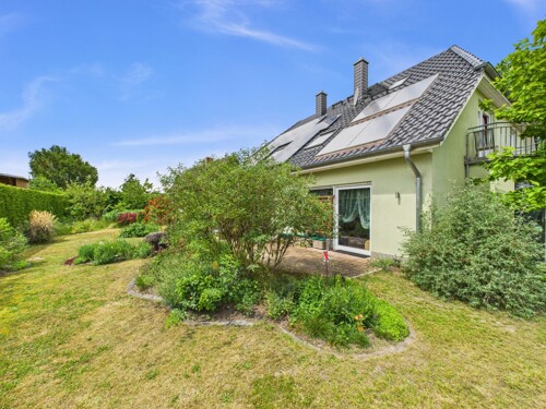 Gartenansicht linke Seite