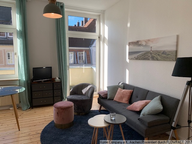 Aachen-Ost: Im Retro-Schick möbl. 3-Zi-Whng. m. Balkon - Photo 2