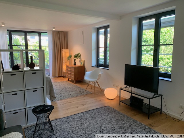 Aachen-City: Stilvoll-schick möbl. 2-Zi-Altbauwhng. mit Terrasse in ruhiger Innenstadtlage - Foto 3