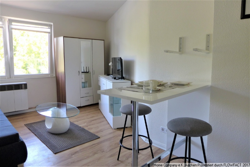 Aachen-City; Ruhiges, möbl. 1 Zi-App. mit Aussicht auf Stadtgarten - Photo 3