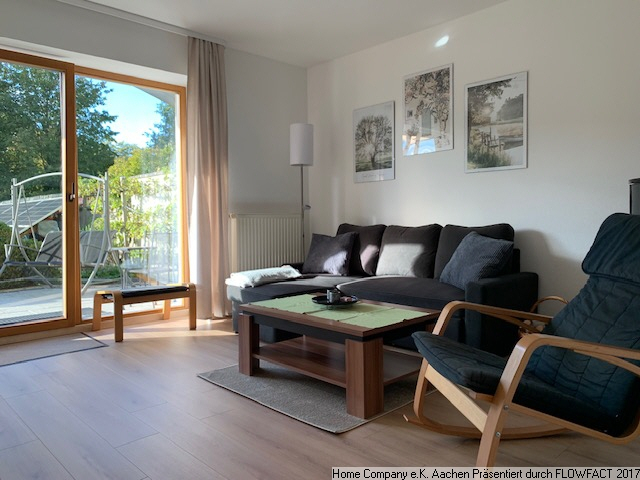 Aachen-Brand: Modern möbl. 2-Zi-Wohnung mit Terrasse, all incl. - Foto 3