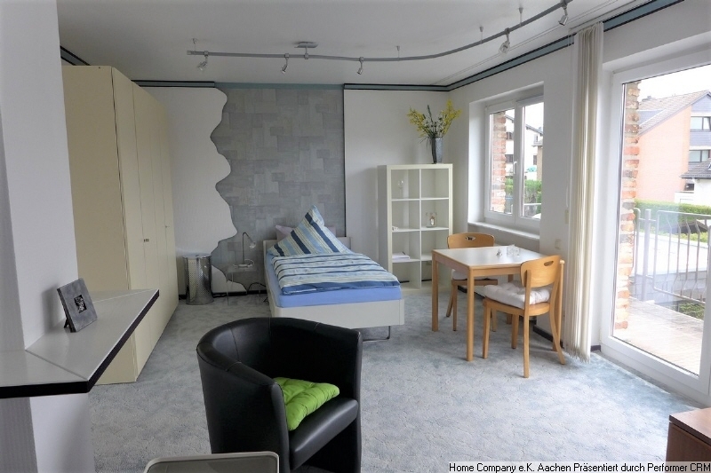 Aachen-Brand: Geräumige, möbl. 1-Zi.-Whng. mit Balkon in ruhiger Lage - Photo 4