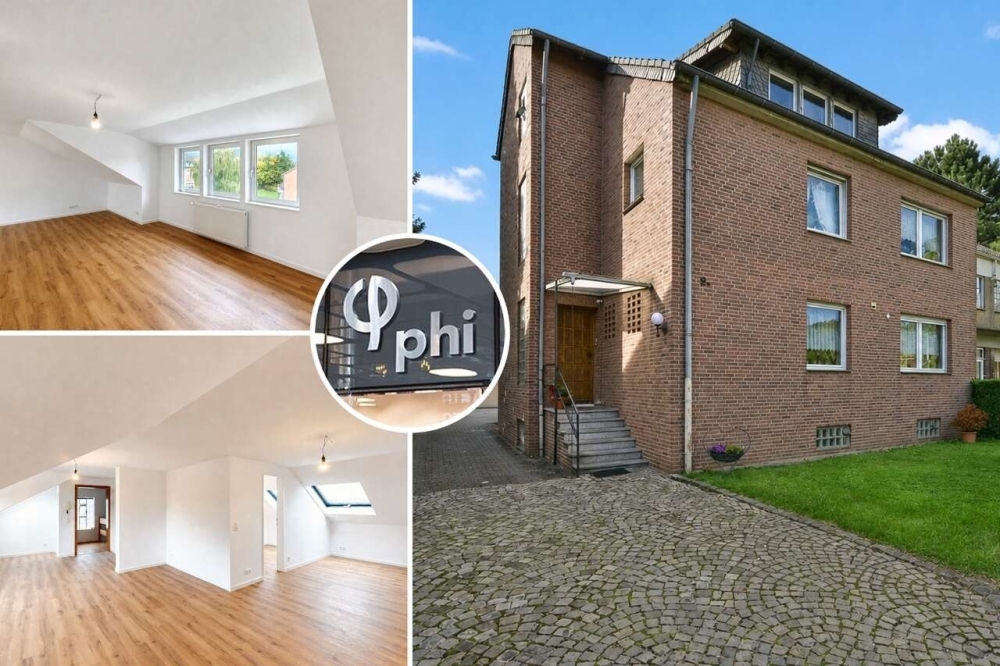 PHI AACHEN - Einziehen und wohlfühlen: Modernisiertes Dachgeschoss-Apartment in Eschweiler! - Foto 2