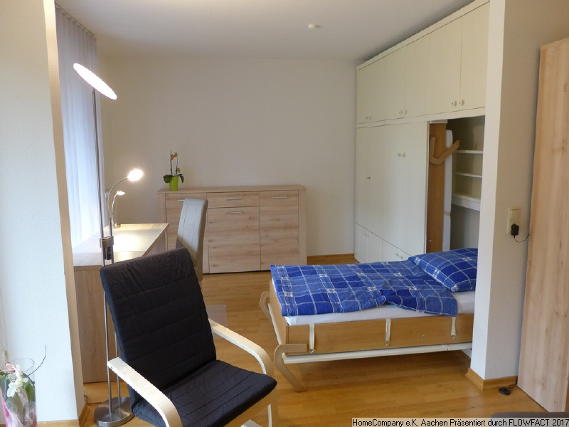 Aachen-Brand: Modern möbl. u. komfortables 1 Zi-App. mit Terrasse in ruhiger Lage - Photo 4