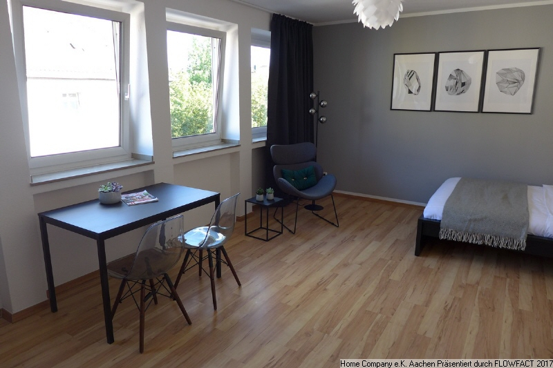 Aachen-zentrale, ruhige Lage: Modern möbl., komfortable 1 Zi-Whng., all incl. - Photo 4