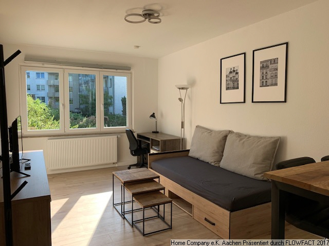 Aachen-City: Mod. möbl., helles u. ruhig im Hof gelegenes Appartment - Foto 3