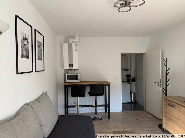 Aachen-City: Mod. möbl., helles u. ruhig im Hof gelegenes Appartment - Foto 2