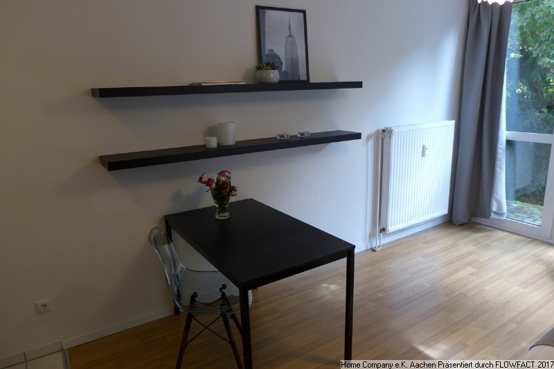 Aachen-Nähe Uni: Modern möbl., ruhiges 1-Zi-Apm. m. kl. Terrasse, all incl. - Photo 2