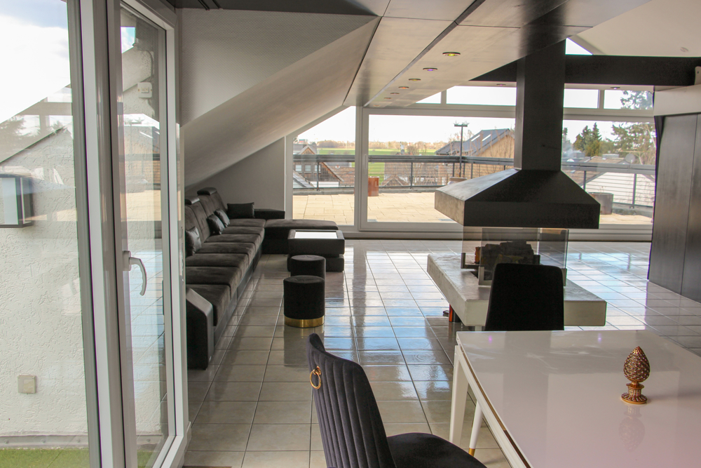 Luxus Penthousewohnung mit Dachterrasse und Garage in Hürth-Sielsdorf - Foto 5