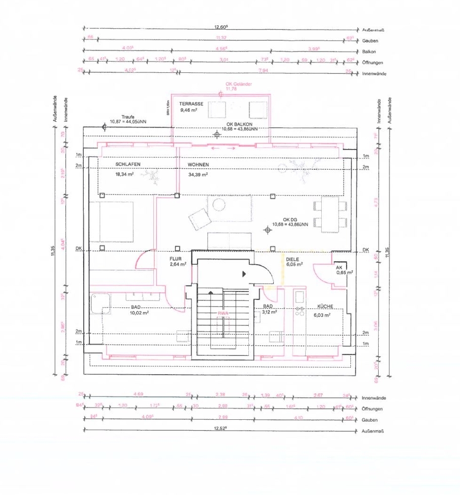 Grundriss DG Exposé