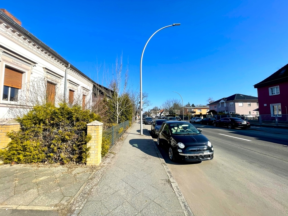 Gehweg vorm Grundstück