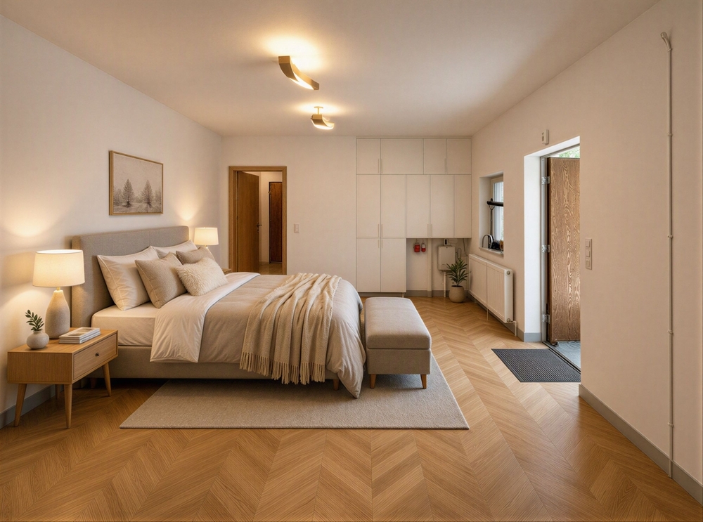 Zimmer Erdgeschoss mögbliert