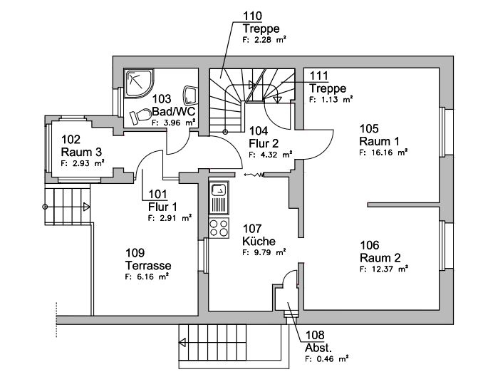 Grundriss EG