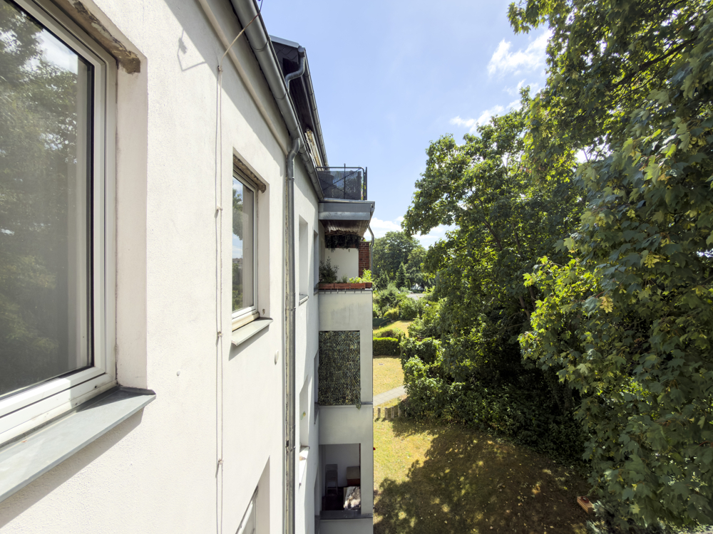 Sicht vom Balkon