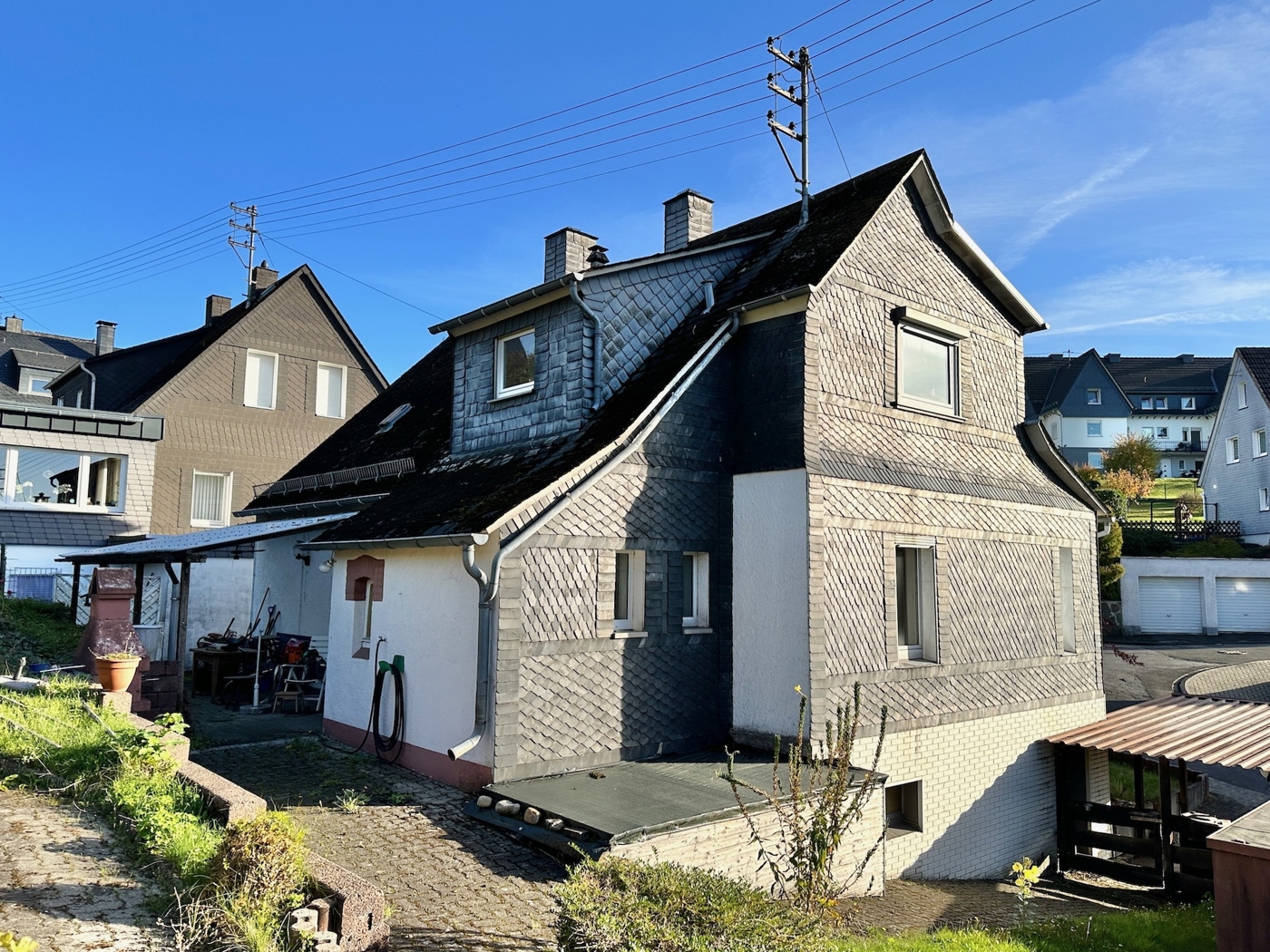 Ansicht vom Garten aus