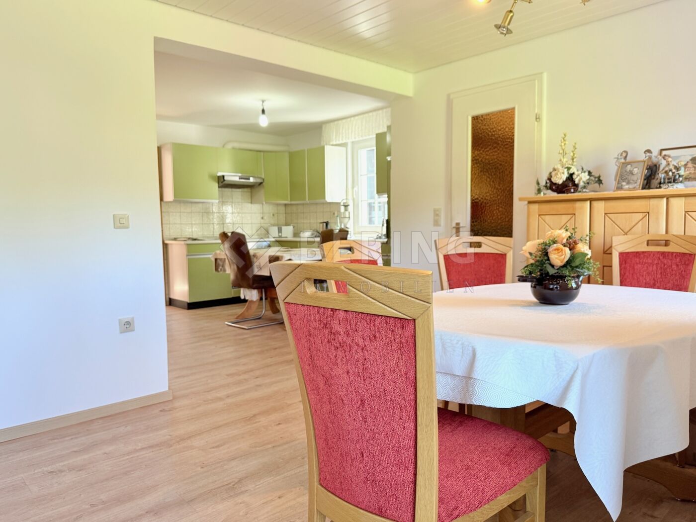 Esszimmer/Küche/Vorratsraum