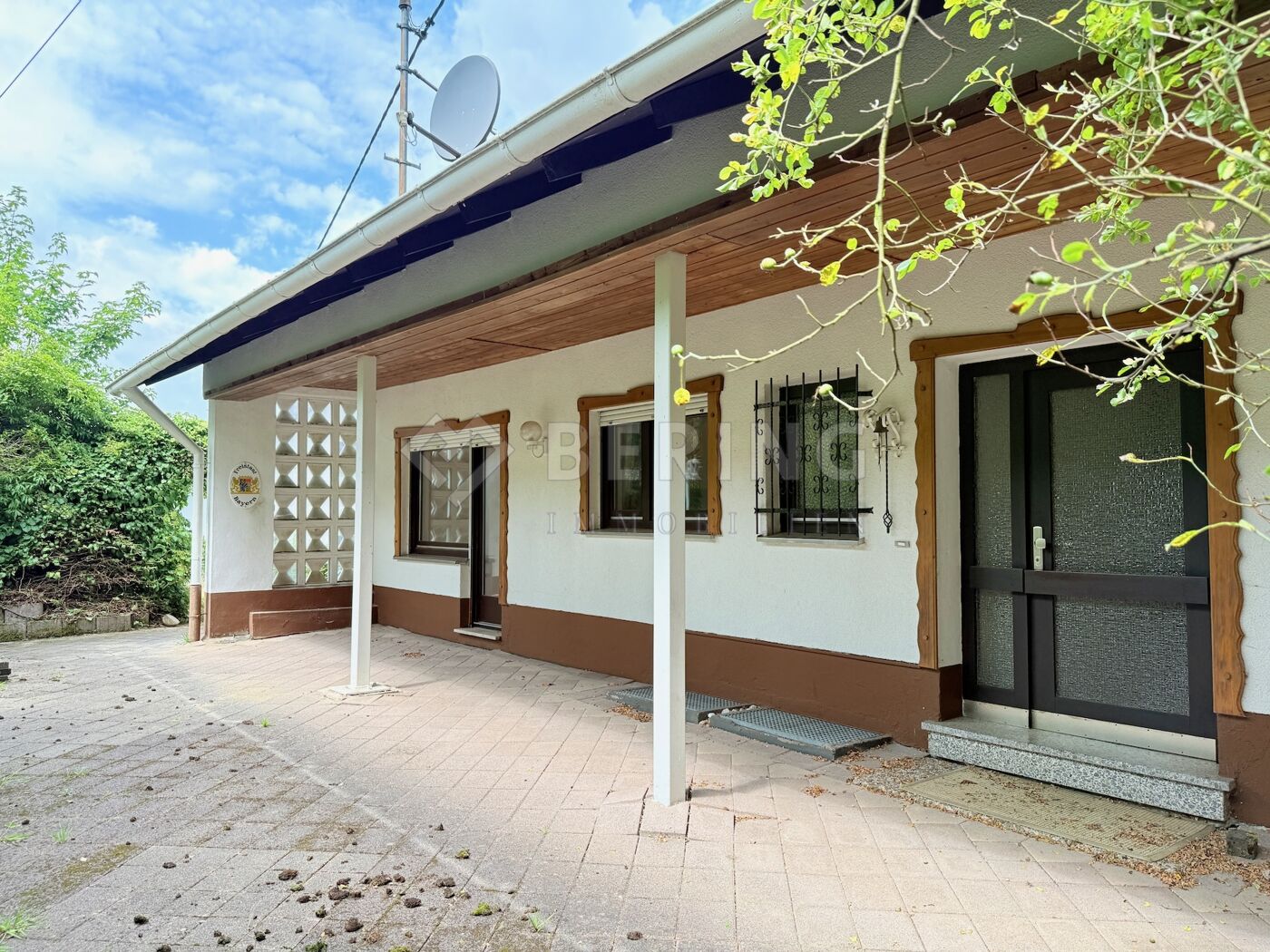 Terrasse vor der Haustüre