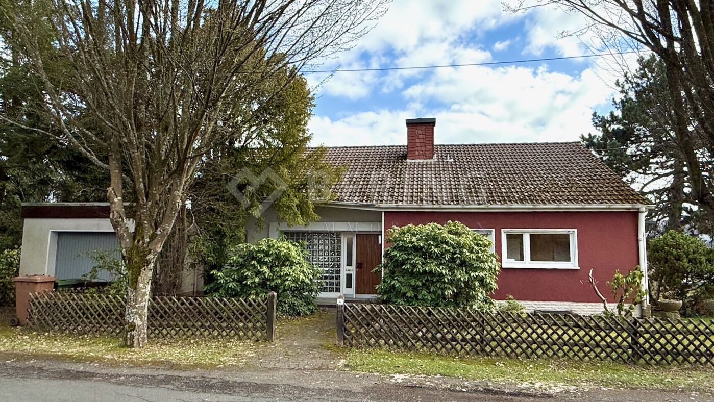 Vorderansicht mit Garage