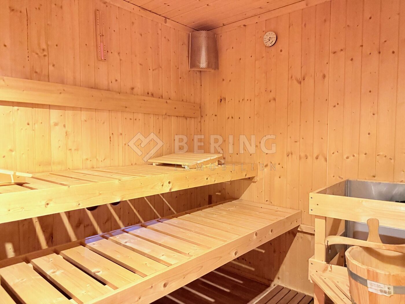 Sauna im Dachgeschoss