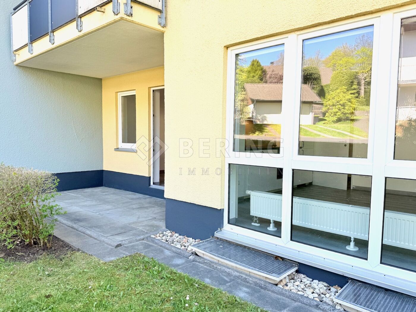 Blick auf die Terrasse 