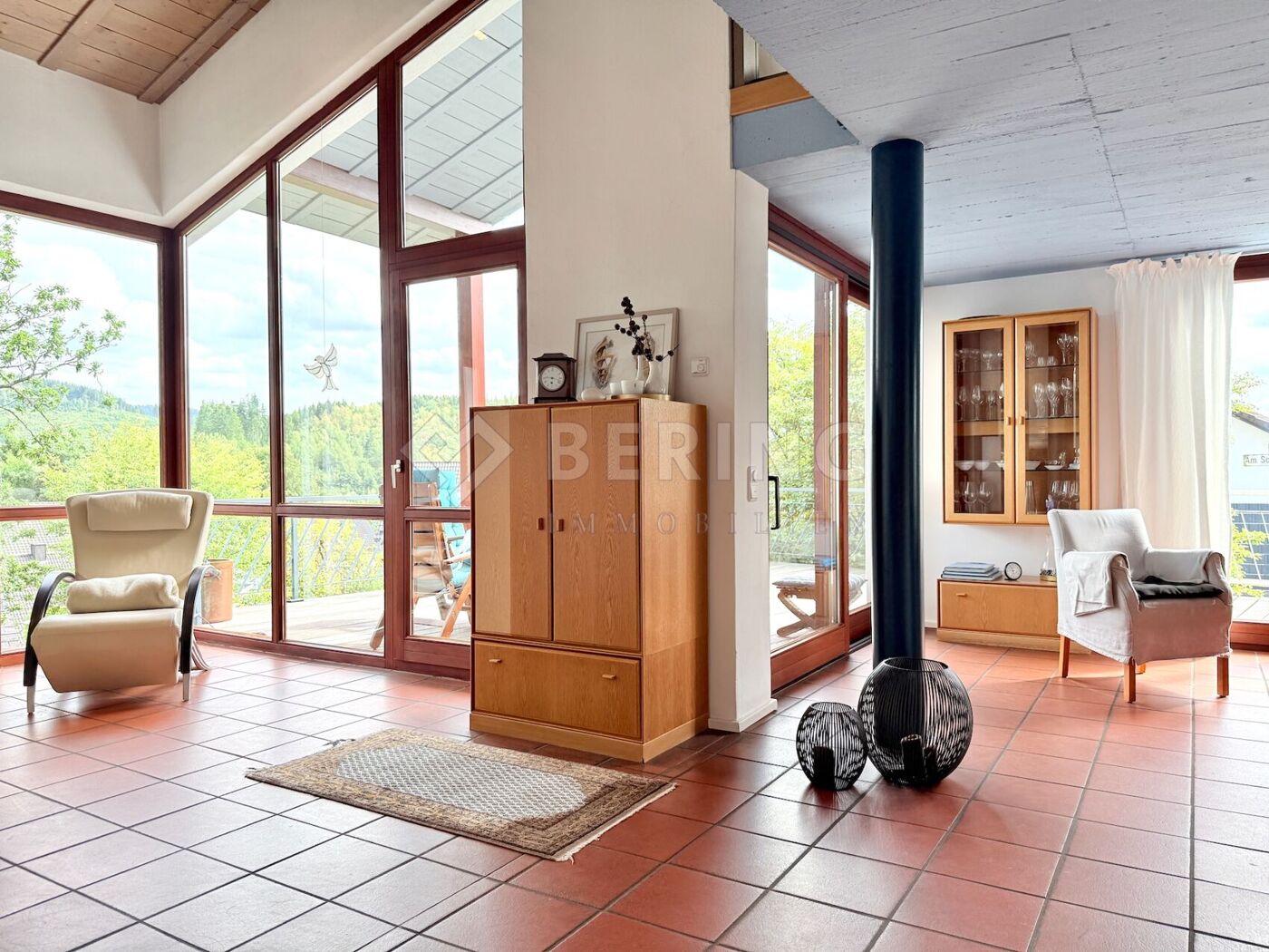 Loftartige Architektur