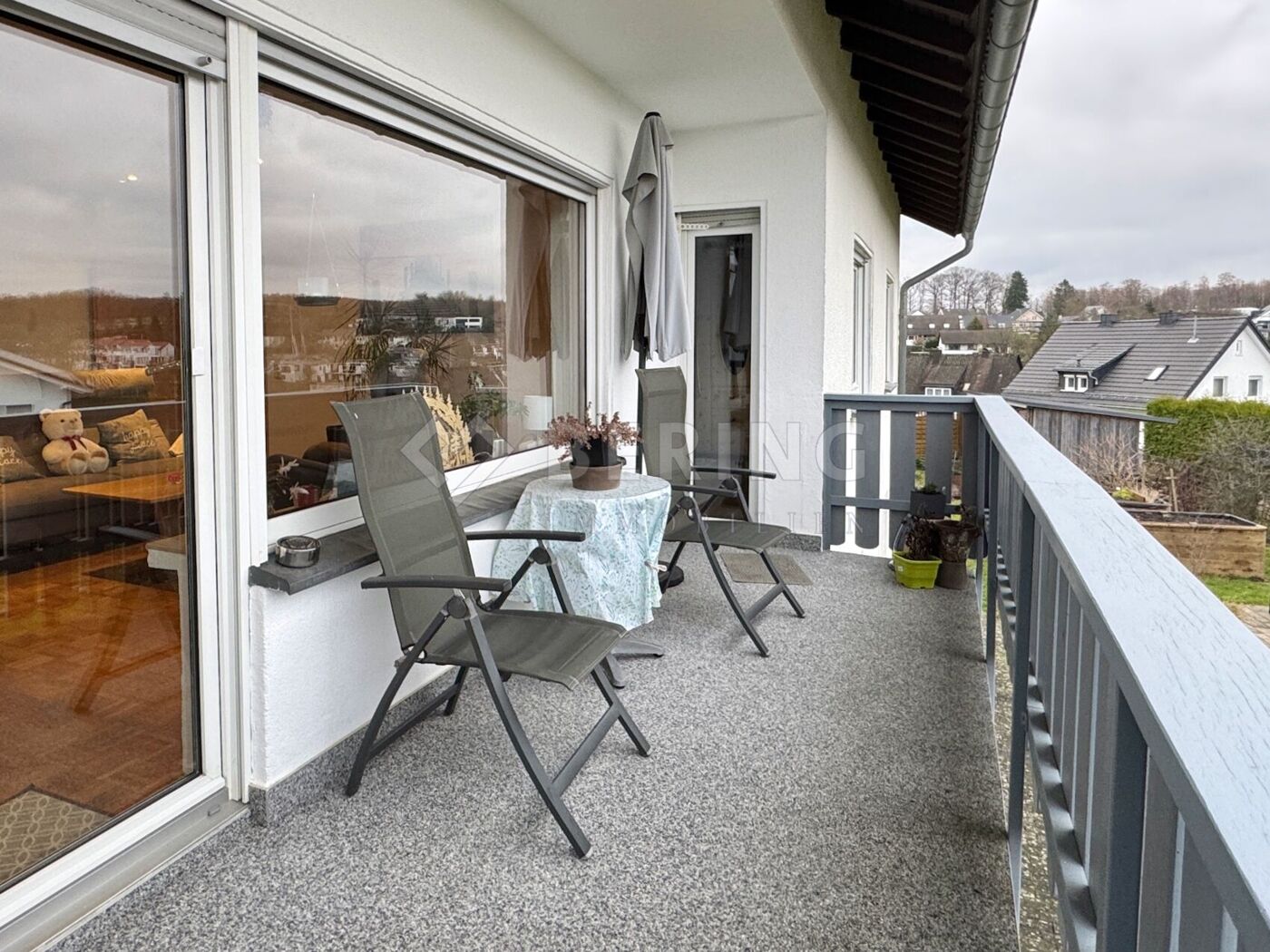 Balkon, saniert
