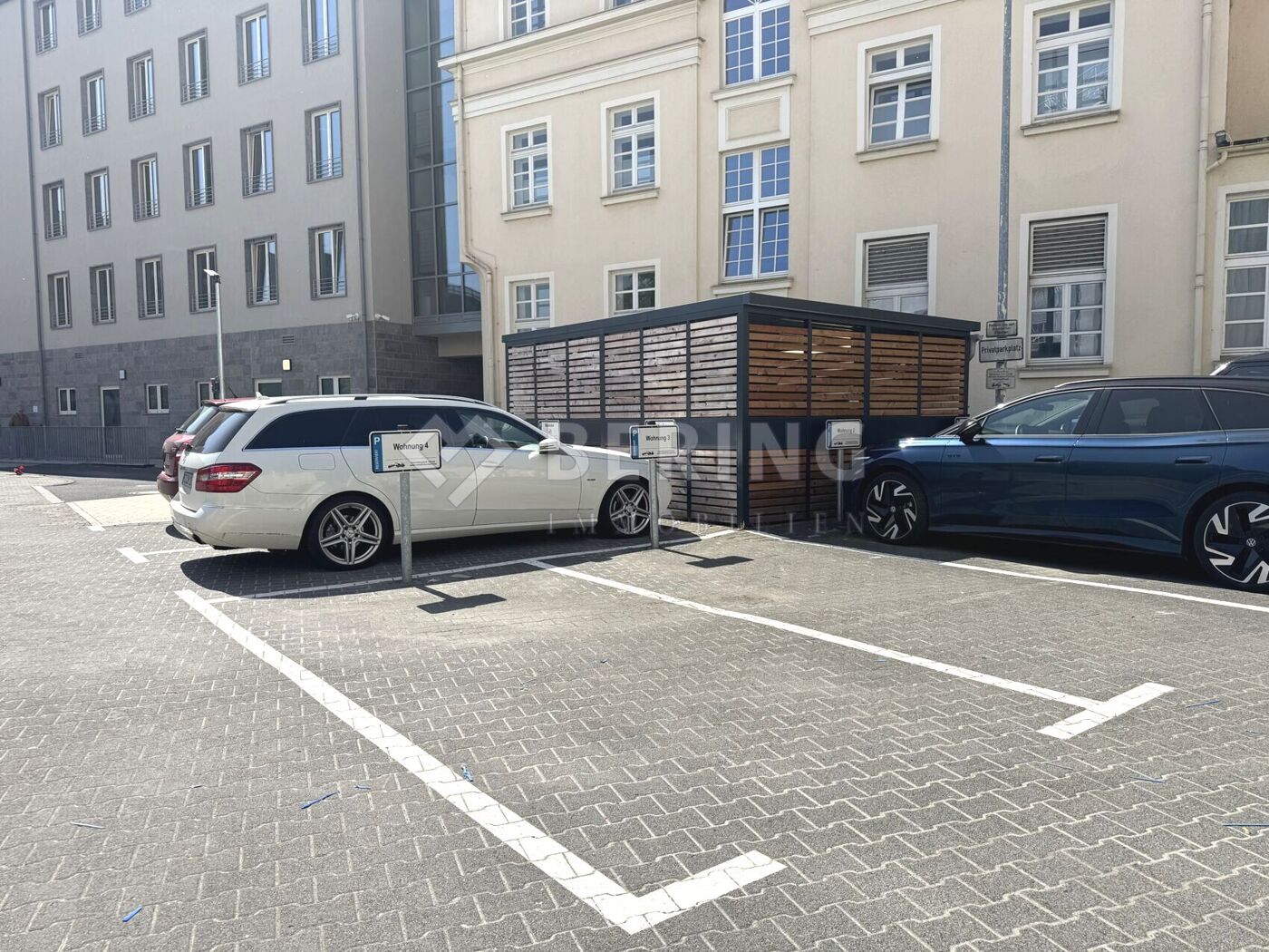 Stellplatz am Objekt
