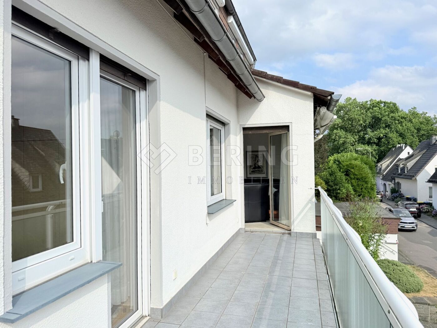 Zugang auf den Balkon