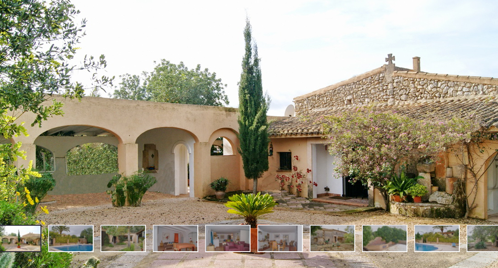 Eindrucksvolle Finca mit Panoramablick