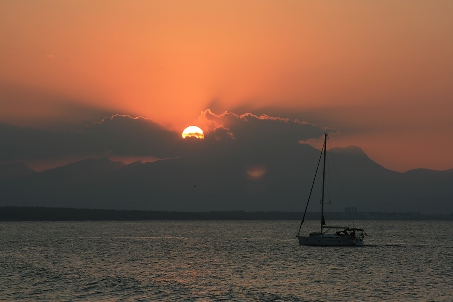 Sunset In Colonia de Sant Pere