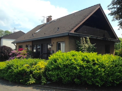 Blühender Vorgarten