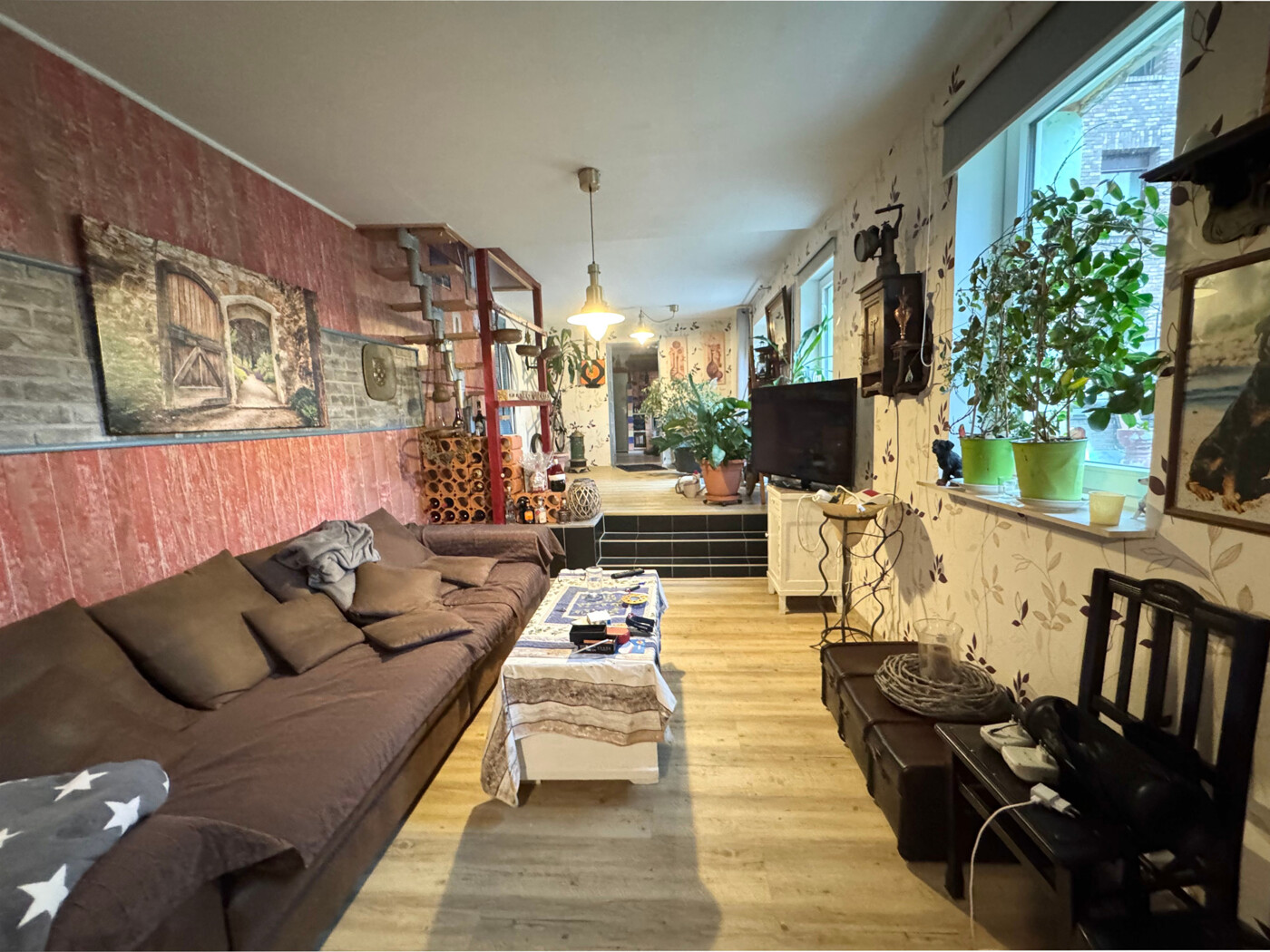 Wohnzimmer Maisonette